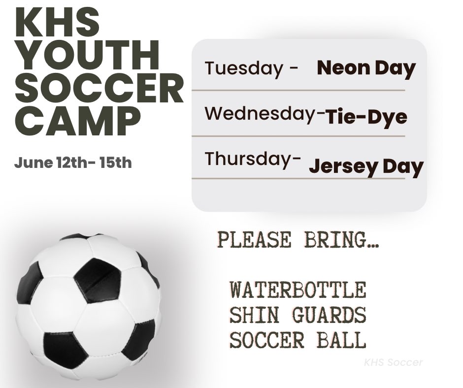 We had a blast on night one of KHS Youth Camp! We can't wait to see everyone in their Neon colors tonight for night 2!
