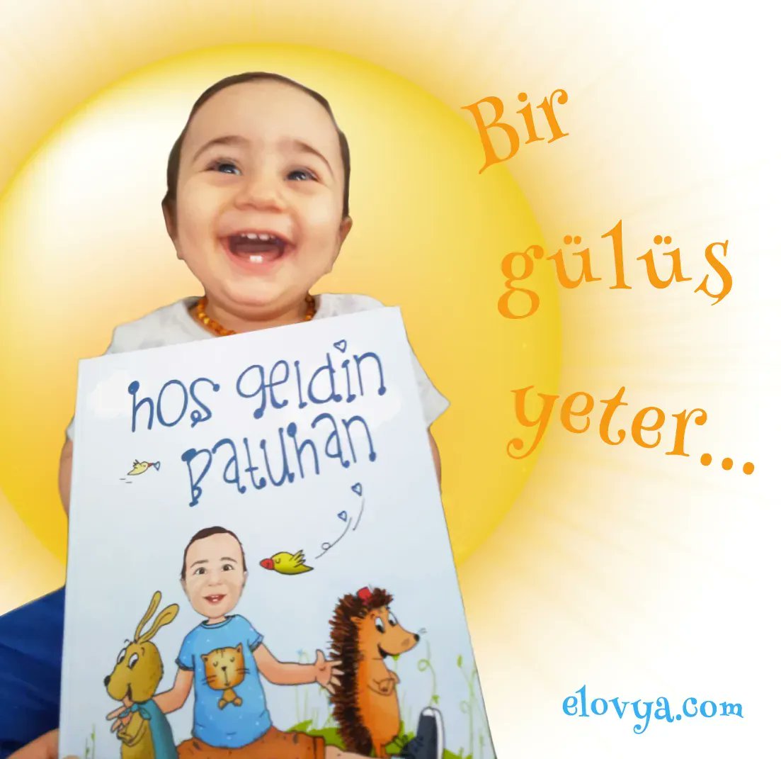 Sen mutlu biz mutlu 😊 
Kişiye özel kitaplarımızla kahramanlarımız her zaman mutlu😊 

elovya.com