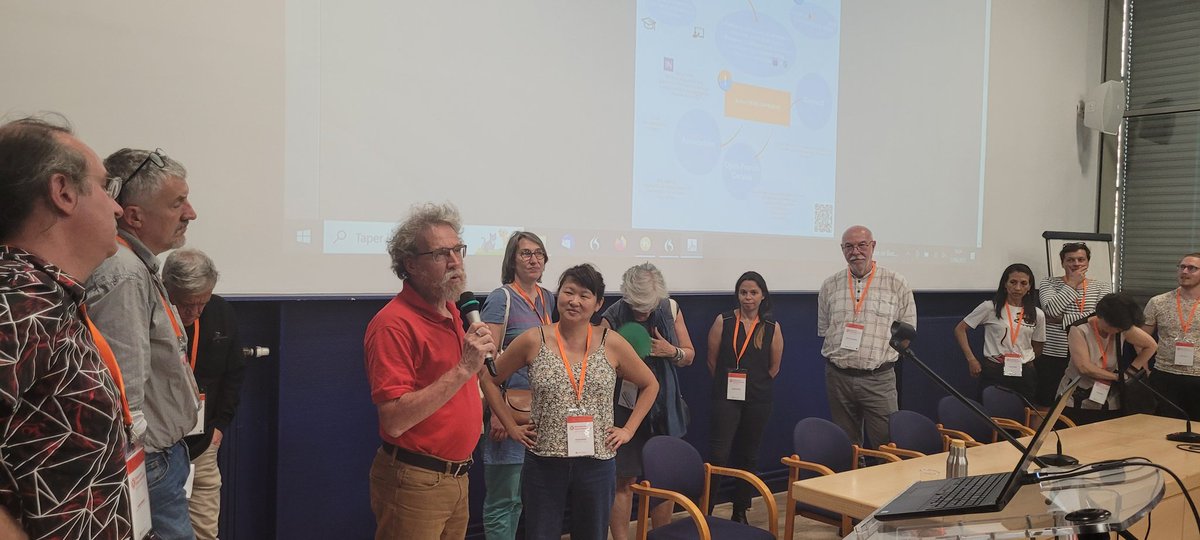 AJoffres's tweet photo. #rhn23 #J1 Hier, avec les #ConsortiumsHN en bonne place ! @Consortium_3D @ConsortiumCorli @LoTessier @michaelbourgatt @TimeParis @cstariane #MASAplus #SoL #DISTAM #MUSICA2 #CANEVAS @PhilippeVendrix https://t.co/XDjXT8InYu