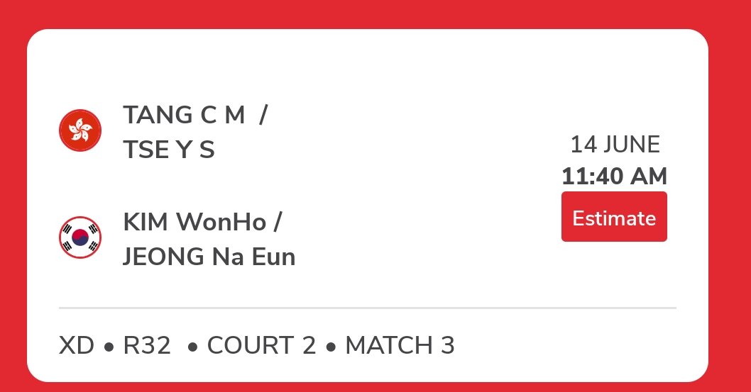 BadmintonLover0's tweet photo. Indonesia Open 2023 R32
Goodluck to your tomorrow match🍀🍀
#KimJeong
#SeoChae
#HiroKato
#FukuHiro https://t.co/9PAEFwSQFu