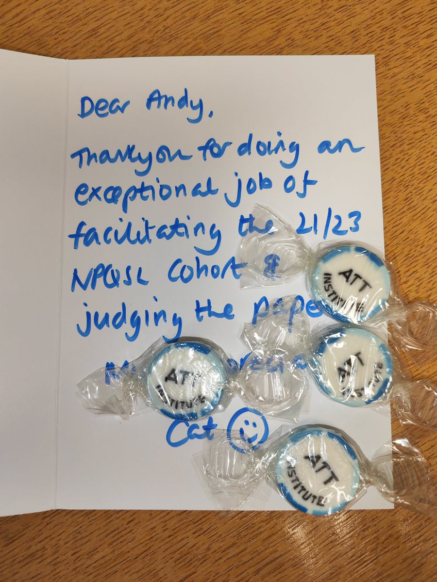 Sometimes it's the little things that make all the difference....... Thank you <a href="/CatherineRusht2/">Cat Rushton ✈️</a> &amp; <a href="/ATTInstitute/">ATT Institute</a> for my rock!