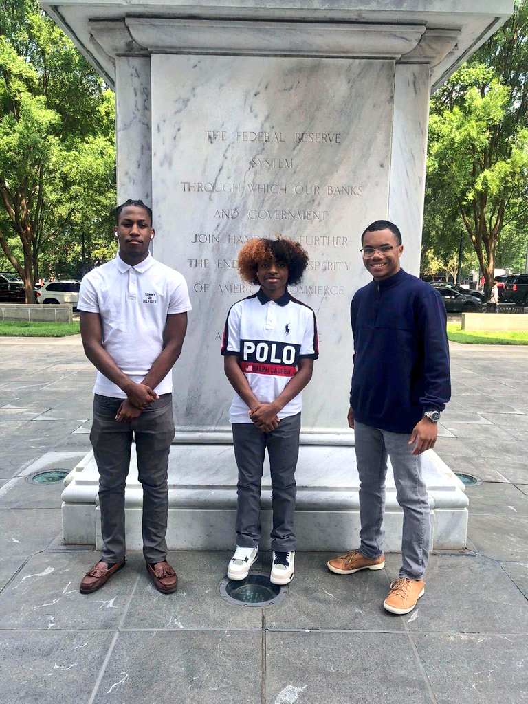 smithclass128's tweet photo. This Summer Mays Raiders Explore College and Careers through Paid 
Internships all over the Great City of Atlanta. Thank you School Counselors and Federal Reserve Bank for Partnering and Pouring into our Scholars.  #invaluableexperiences #APSNext https://t.co/9RPJrliF7l