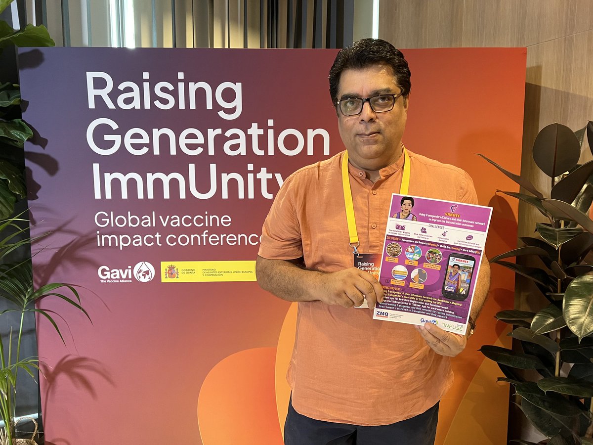 ZMQ (@m4dev) on Twitter photo <a href="/M4Dev/">ZMQ</a> is pleased to attend Global Vaccine Impact Conference in Madrid, Spain by <a href="/gavi/">Gavi, the Vaccine Alliance</a>. ZMQ is a #Infuse partner of Gavi to reach zero-dose children through Transgender community using Digital Story-telling.
<a href="/YSTZMQ/">YourStoryTeller</a> <a href="/ZmqGlobal/">ZMQGlobal</a> <a href="/SubQur/">Subhi Quraishi</a> <a href="/M4Dev/">ZMQ</a> is pleased to attend Global Vaccine Impact Conference in Madrid, Spain by <a href="/gavi/">Gavi, the Vaccine Alliance</a>. ZMQ is a #Infuse partner of Gavi to reach zero-dose children through Transgender community using Digital Story-telling.
<a href="/YSTZMQ/">YourStoryTeller</a> <a href="/ZmqGlobal/">ZMQGlobal</a> <a href="/SubQur/">Subhi Quraishi</a>