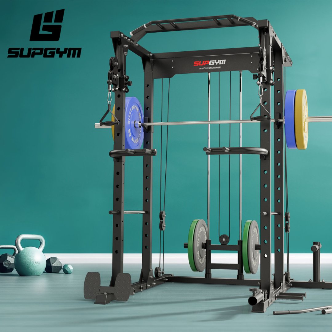 Workouts with our black power rack home gym setup, surrounded by vibrant green mint. 🖤💚 Achieve your fitness goals in style. 💪
.

#supgymfitness #gymsetup #excersice #gymequipment #fitnessgoals #workoutathome #fitnessjourney #workoutequipment #fitnessequipment #workoutathome
