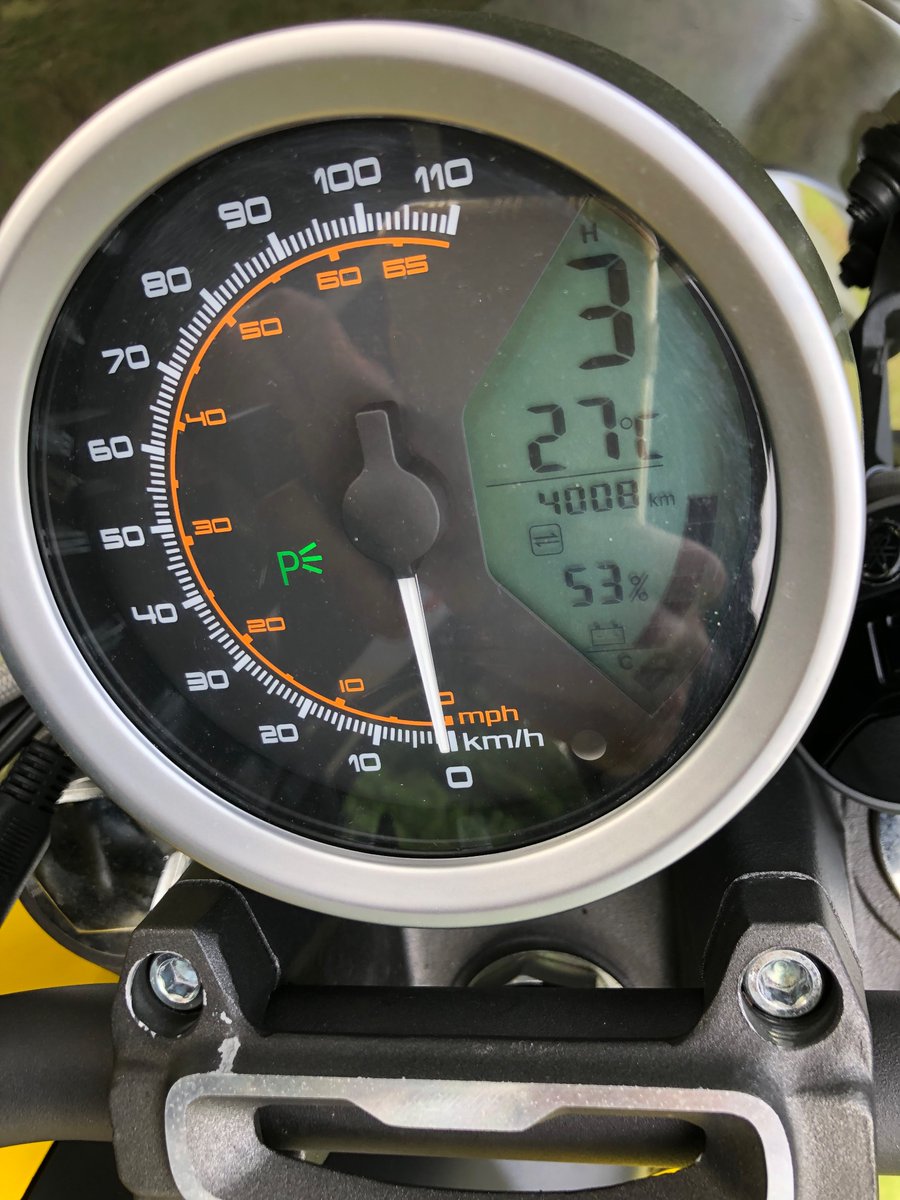 s8FV4DHiX5mmr6F's tweet image. TCMAXの走行距離が4000kmを超えました。このペースで行くと一年で9000〜10000kmくらい走りそう。
#TCMAX