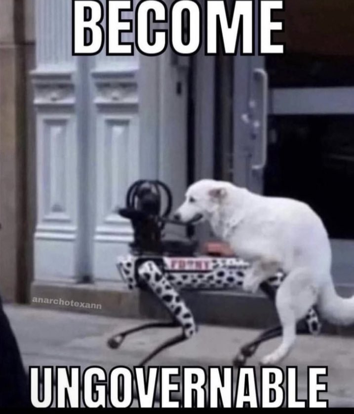 FrenchiePunk's tweet photo. if you want to stay Doge and You want to fuck fuck AI robots...

Avoid getting fucked &amp; Join the move for 0.5MATIC
👉💎https://t.co/qL6gN2ecqG

#nft #doge #opensea https://t.co/3ptyDKDMcf