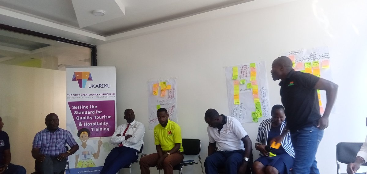 Today we joins other #TourismandHospitality stakeholders for the @UkarimuAcademy curriculum co-creation session for North Eastern Uganda. The Ukarimu project aim to fill the skill gaps among staffs in hospitality and tourism sector in Karamoja and Uganda
 #VisitKaramoja