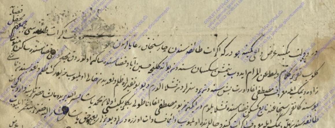 yalcincakmak1's tweet photo. Sevgili Çorum Alaca Kürtleri!

Bu belge sizin 1600'lerin başında Tunceli Mazgirt'ten Çorum'a gittiğinizin belgesidir! https://t.co/HhiqUB3FB1