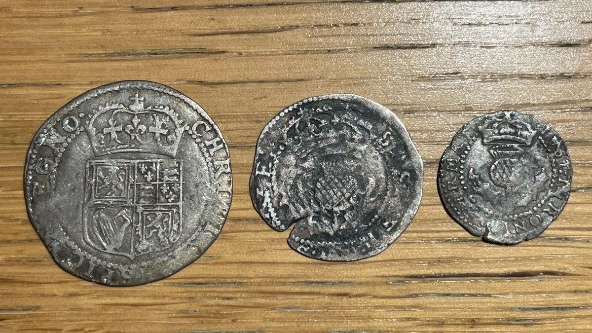 From 1637 onwards, all Scottish coins were produced using machinery. #Numismatics #ScottishHistory
