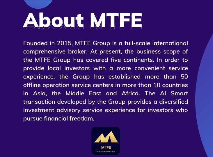 mtfe_protrader's tweet photo. Download MTFE app &amp; start your trading journey 💹
Use promo code: 1612529
DM me for creating account &amp; trading support 
.
.
.
#mtfe
#artificialintelligence
#forextrading
#cryptotrading
#trading
#sharemarket
#money
#commoditymarket
#indices
#financialfreedom
#investing
#AItrading https://t.co/NfeMrr5rFk