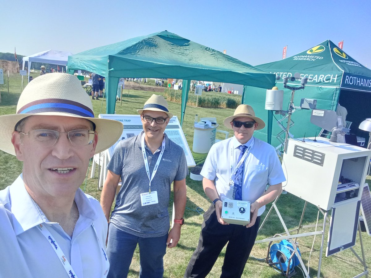 Jonathan S. West (@jonathanswest1) on Twitter photo Off to a fantastic two days <a href="/CerealsEvent/">Cereals Event</a> 2023 demonstrating automated spore traps on the <a href="/Rothamsted/">Rothamsted Research</a> display Off to a fantastic two days <a href="/CerealsEvent/">Cereals Event</a> 2023 demonstrating automated spore traps on the <a href="/Rothamsted/">Rothamsted Research</a> display