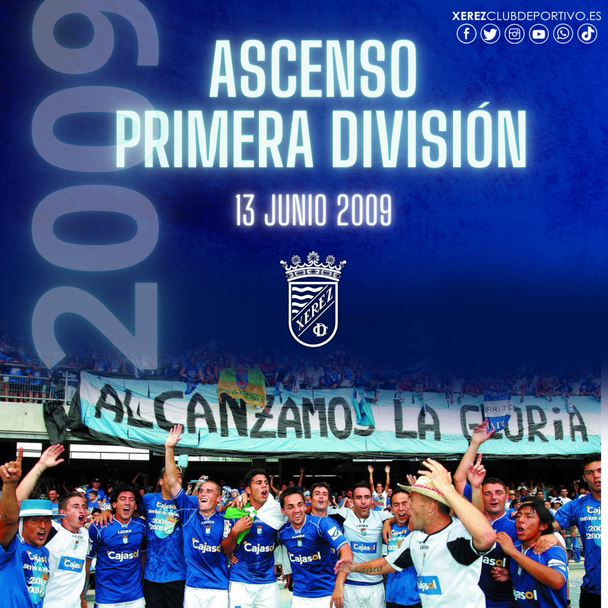 XerezCD_OFICIAL's tweet photo. 💙🤍💙🤍

¡1⃣4⃣ años del día más feliz de nuestras vidas!

#Xerez https://t.co/jDmPMI6vMB