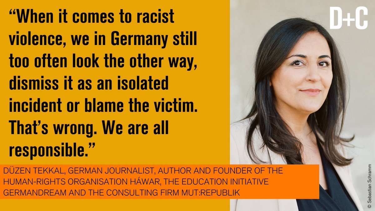 @DuezenTekkal gave D+C an interview on migration and racism in Germany: spkl.io/601549z2x

@HawarHelp @germandream_de 
#SDG4 #migration #GermanDream #Mutrepublik