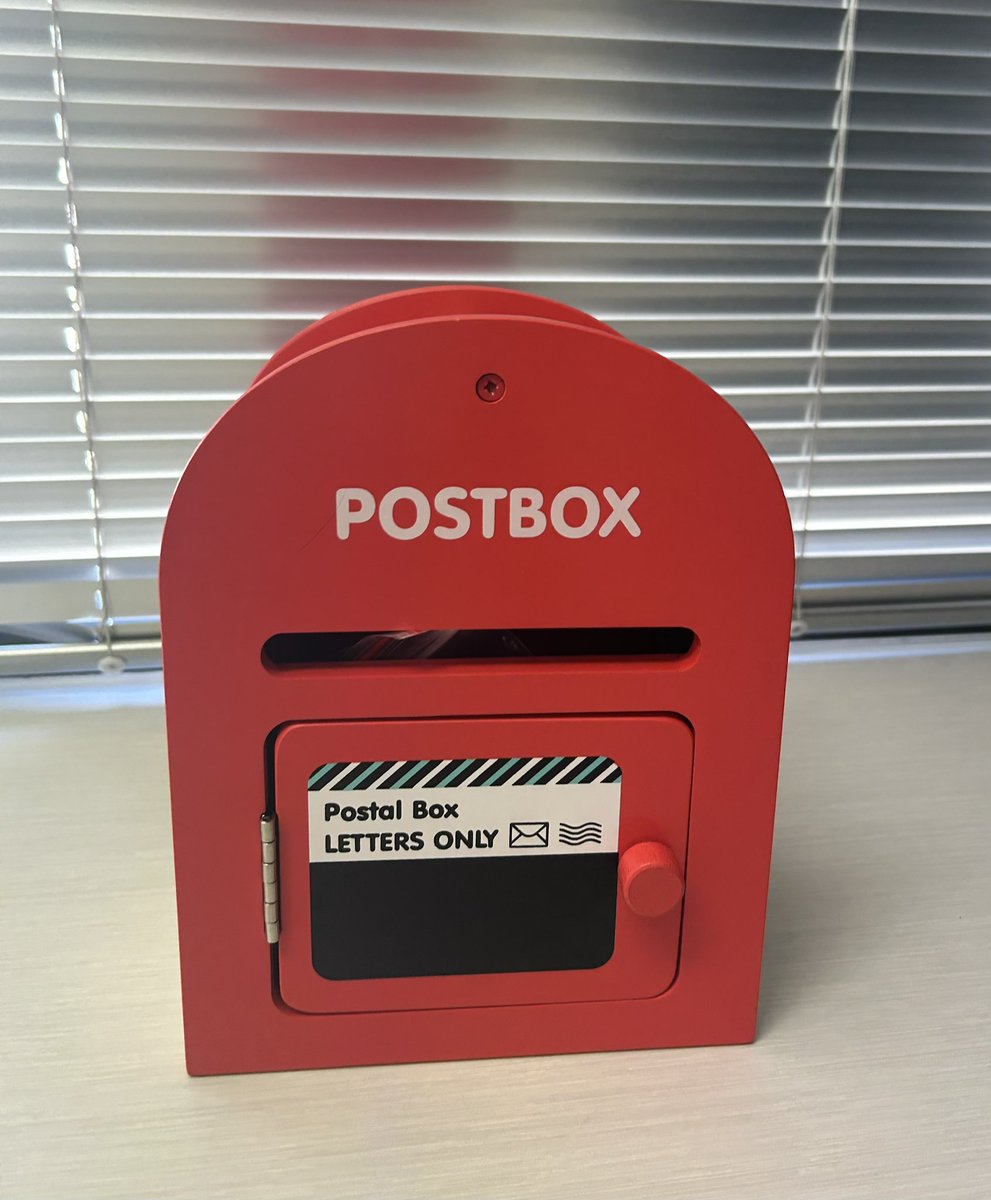 EF_Hunt's tweet image. Midway through testing the second cohort for my PhD using #DynamicAssessment of speech and language - the little post box is getting a heavy workout!