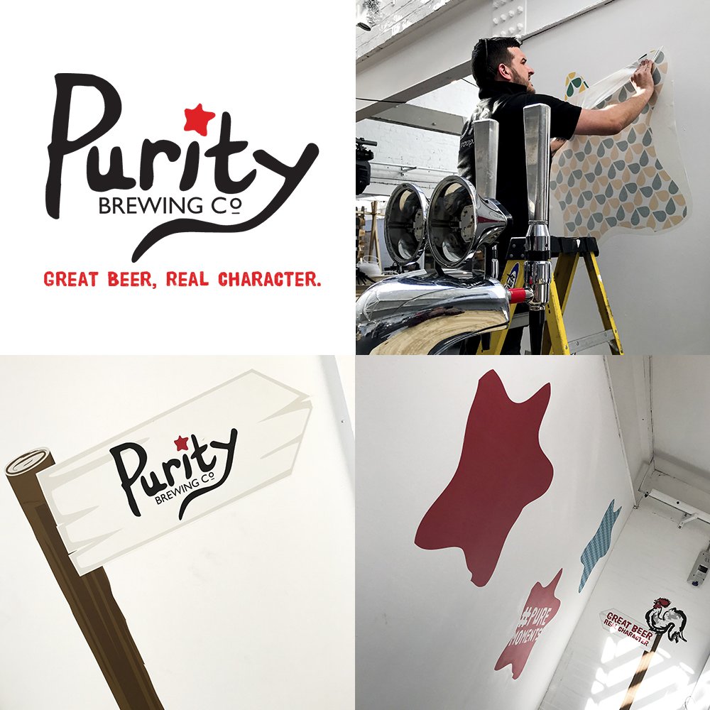 If you're looking for a complete rebrand or to spruce up your office. Get in touch bit.ly/2NuA55Z #BrandYourOffice #BespokeWallpaper #Wallpaper #VinylGraphics #FramedPrints #InteriorGraphics #ExteriorSignage #graffiti
