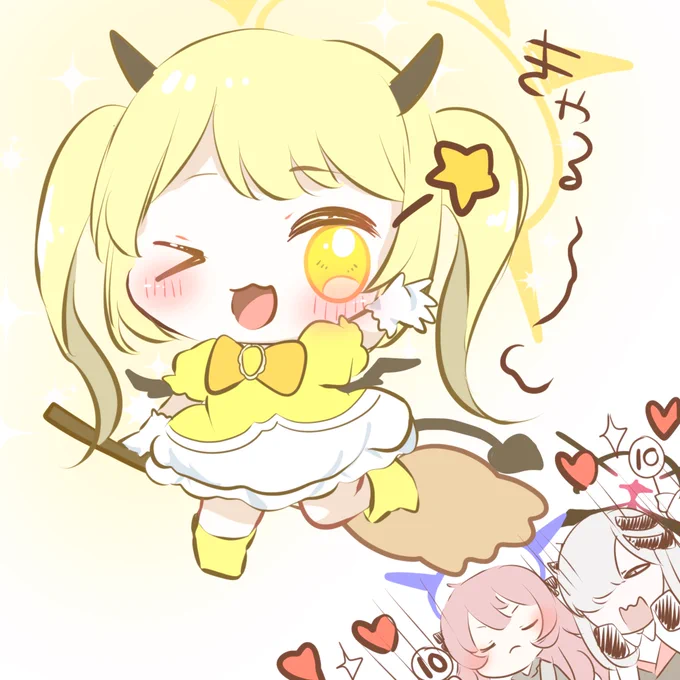 らくがき魔法少女イブキたん #ブルアカ #ブルーアーカイブ