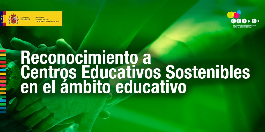 🏫🌳¿Tu centro educativo está comprometido con la sostenibilidad?

📢 Está abierta la convocatoria para el Reconocimiento a Centros Educativos Sostenibles.

📅 Tienes de plazo hasta el 6 de julio.

👣¡Participa!
👉ow.ly/4VBK50OHBqc
#DesarrolloSostenible