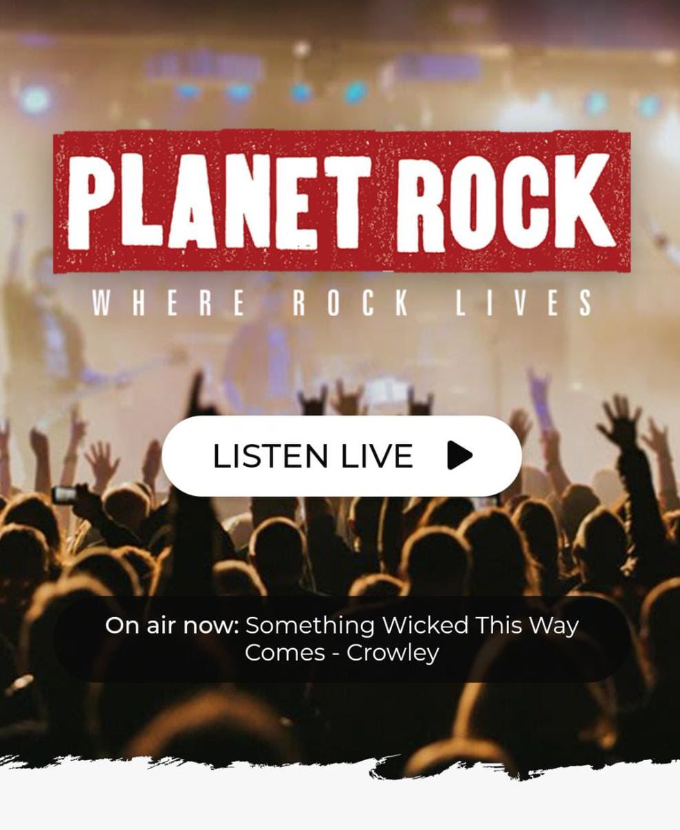 A huge thanks to <a href="/WyattVW/">WvW</a> for showing us some love and giving ‘Something Wicked This Way Comes’ a spin on the <a href="/PlanetRockRadio/">Planet Rock</a> New Rock show! ❤️‍🔥 #planetrock #newrock #ghsstrings #ghsartists