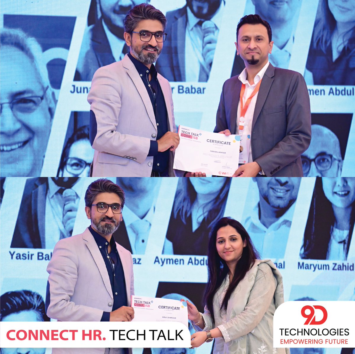 9dTechnologies's tweet photo. Game-changing Tech Talk Conference - Islamabad was an incredible experience held by Connect HR.
A thought-provoking event that nurtured innovation, fostered collaboration, and ignited the future of HR.
#techtalk #connecthr #converc #leadership #hr #team #experience #networking https://t.co/rBR0yiFiGi