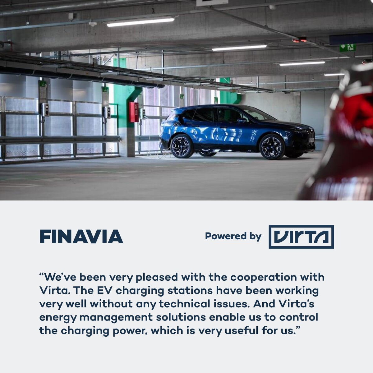 Finavia, a Finnish #airport company, together with Virta provide customers with convenient #EVcharging experiences across their national airport network.

Learn more about Finavia &amp; Virta's cooperation in our customer story 👇
hubs.la/Q01Tg0Sh0