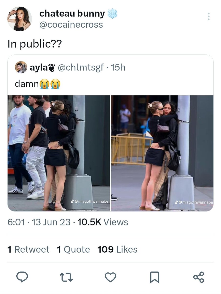 #cocainecross is now offended by people kissing in public 🤣🤣🤣🤣
#39MashedPotatoes