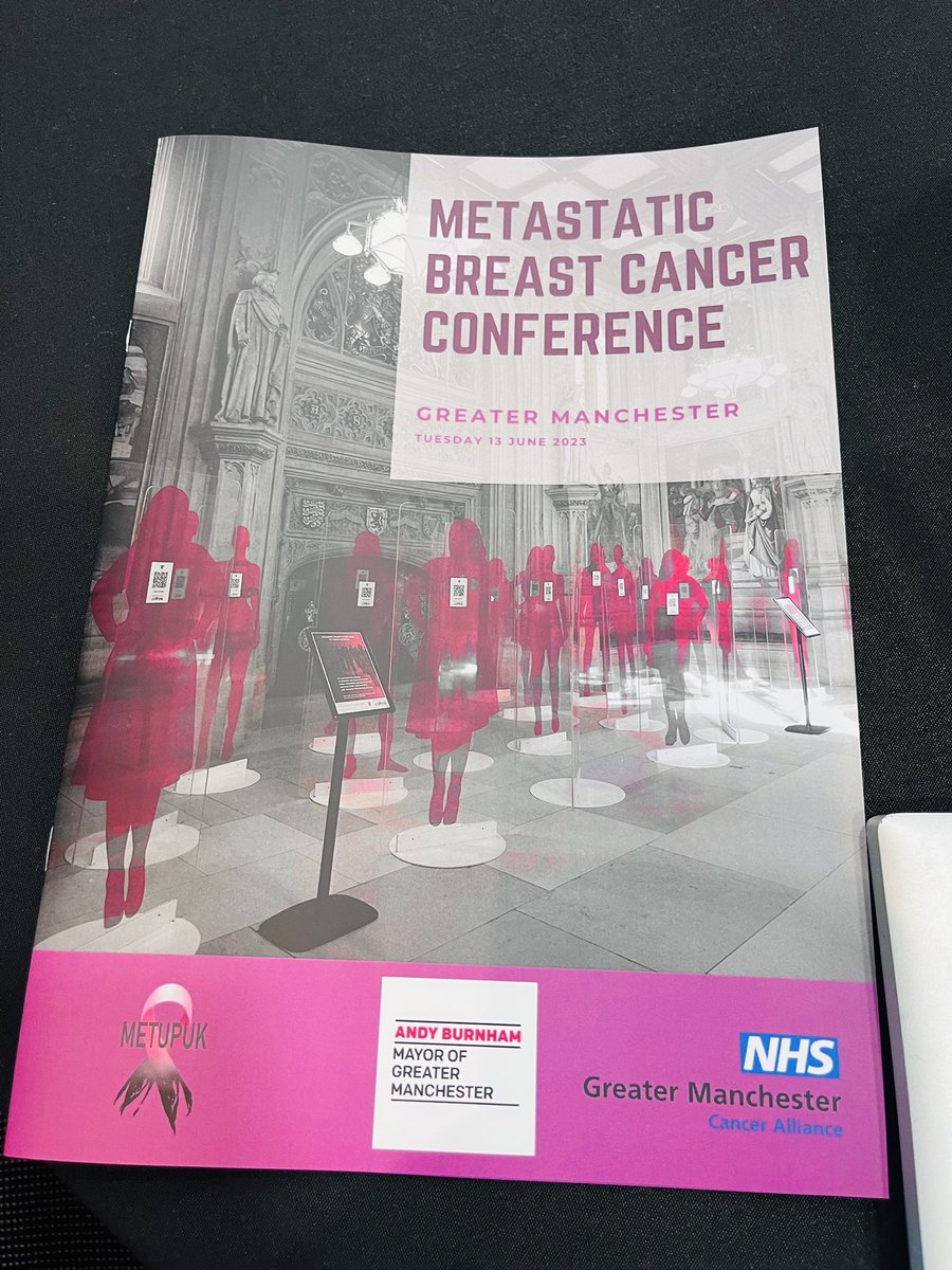 We like to be first in Manchester 🙌 We are beyond proud to have our 1st Metastatic Breast cancer conference let’s do this! So much energy in the room today I’m thrilled to be here & so many great speakers ❤️ @METUPUKorg @abcdiagnosis @Debbie_abrahams @AndyBurnhamGM @GM_Cancer
