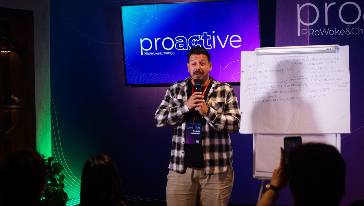 #WhatWeLearned

...by Nermin Zejnilović💡

The workshop at #PROACTIVE WORLD CAFE was held by a digital nomad, IT expert, and successful, innovative entrepreneur in the field of new technologies. From Nermin, we learned: