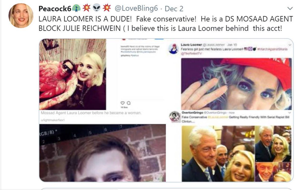 @LizCrokin @RealCandaceO @chrissyteigen Laura Loomer is another one like that