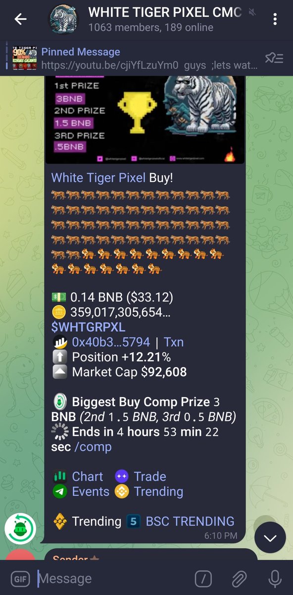 WHITE TIGER PIXEL tweet media