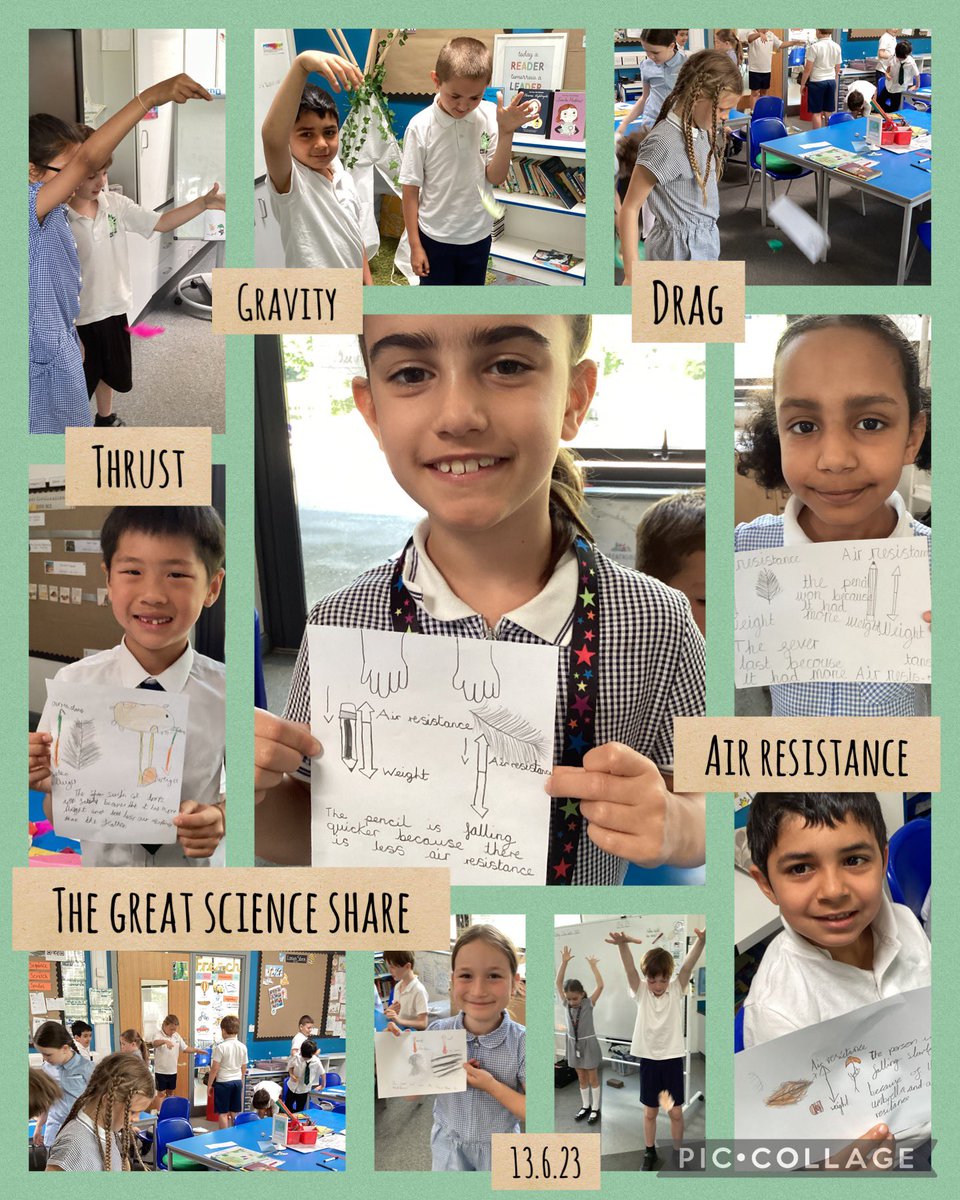 This morning we kickstarted The Great science share learning all about gravity, lift and air resistance. We are full of knowledge and ready to make our gliders! #GSSF2023 <a href="/GreatSciShare/">Great Science Share for Schools</a> #WeAreBrightFutures