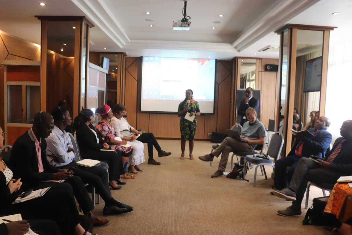 <a href="/MemoryBandera/">Memory Bandera</a> addresses the challenges faced by HRDs in #Africa, from conflicts, restrictive legislation to turbulent elections. She emphasized the importance of networking, experience sharing &amp; taking stock of achievements &amp; lessons learned to push the initiative to new heights