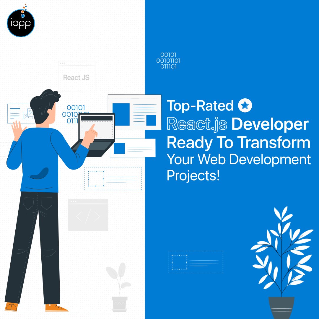 iAppTech_LLP's tweet image. Unleash your coding superpowers with React! 🚀 Join the league of extraordinary React Js Developers and create stunning web applications that push the boundaries of user experience.
#reactdevelopers #reactjs #reactdeveloper #react #javascriptdevelopers #reactdev #reactnative