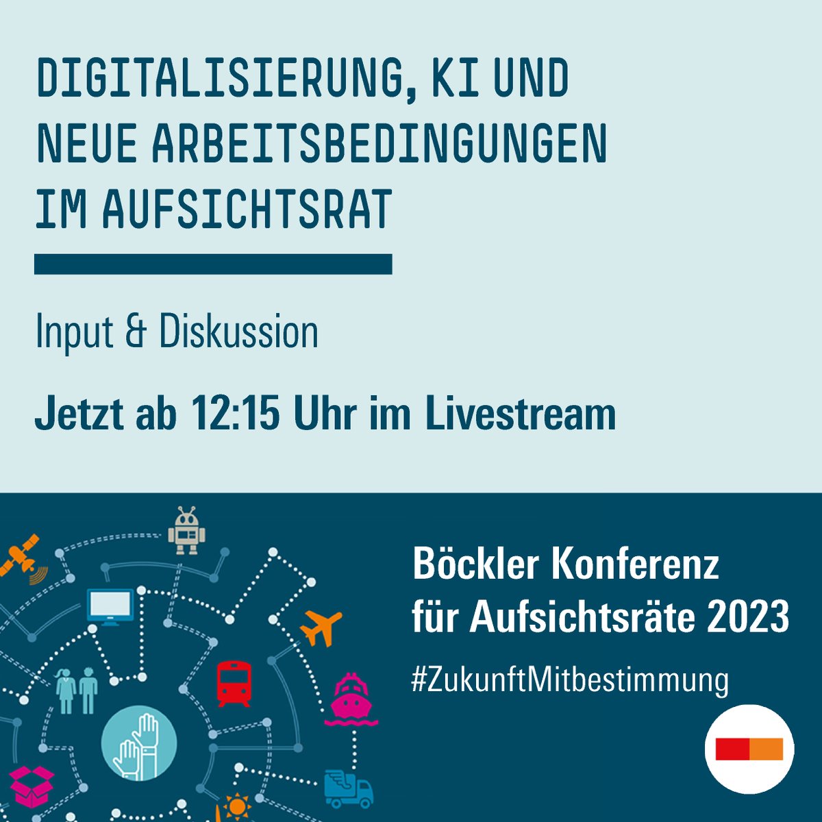 Hans-Böckler-Stiftung (@boeckler_de) on Twitter photo #Digitalisierung, #KI & neue #Arbeitsbedingungen im AR - Tobias Krafft (<a href="/NetworkTobi/">Tobias D. Krafft</a>) gibt uns einen Input. Wir freuen uns zudem auf die anschließende Diskussion mit Sylvia Borcherding , Katja Brammertz & Kerstin Marx. #ZukunftMitbestimmung
👉boeckler.de/de/aktuelle-ve… #Digitalisierung, #KI & neue #Arbeitsbedingungen im AR - Tobias Krafft (<a href="/NetworkTobi/">Tobias D. Krafft</a>) gibt uns einen Input. Wir freuen uns zudem auf die anschließende Diskussion mit Sylvia Borcherding , Katja Brammertz & Kerstin Marx. #ZukunftMitbestimmung
👉boeckler.de/de/aktuelle-ve…