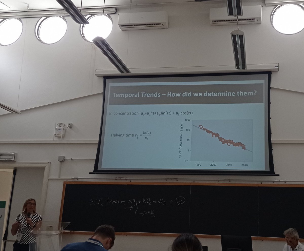 Good news were presented at the <a href="/EuChemS/">EuChemS</a> #icce2023 by Dr Marta Venier from Indiana University: "Some #Insecticides Have been Virtually Eliminated in the #Air near the #GreatLakes" 🏞️⚗️📉