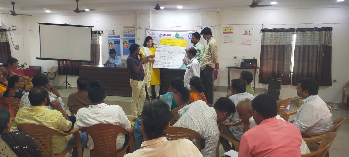 CscRamagundam's tweet photo. KAJPS+ President T Mamatha Garu participated in Community led Monitoring Programme  Co -Creation of Solutions workshop (Sattva)@ DMHO Office Karimnagar https://t.co/ChsLzPqIjv
