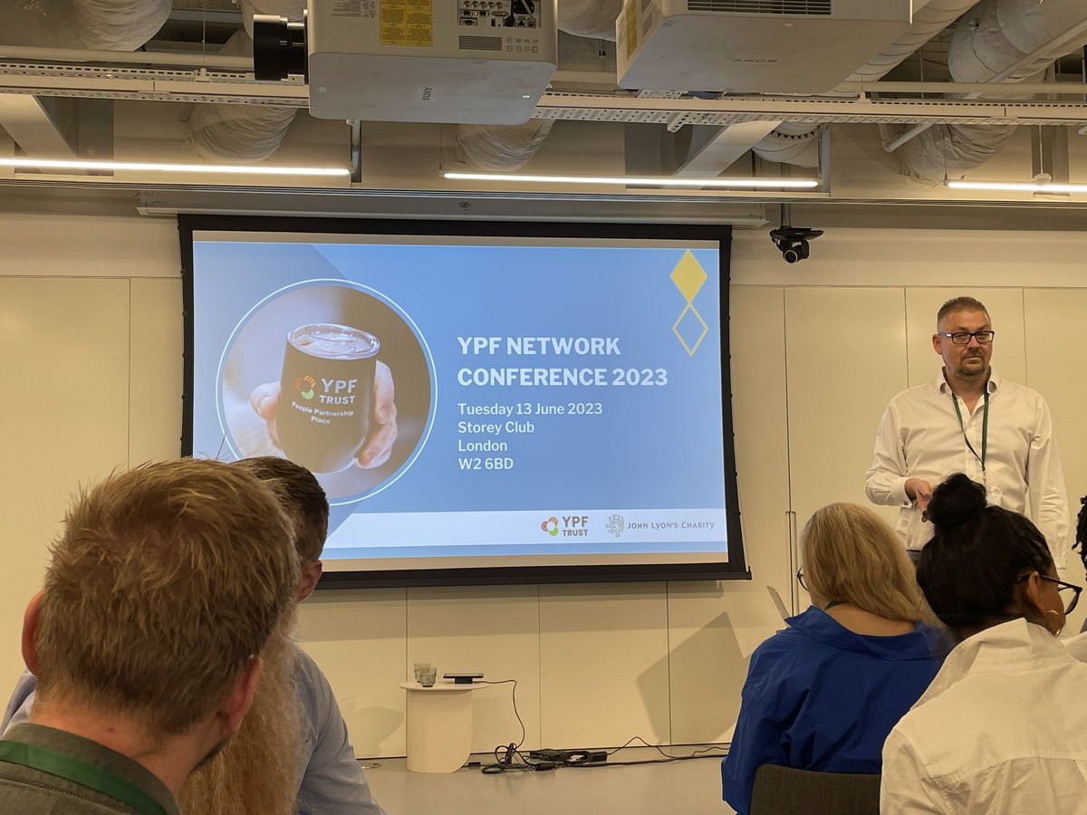 Excited to be representing #WiltshireYouthPartnership @WiltsCF at <a href="/YPFtrust/">YPF Trust</a> National Conference, keen to learn from others to help our local partnership development