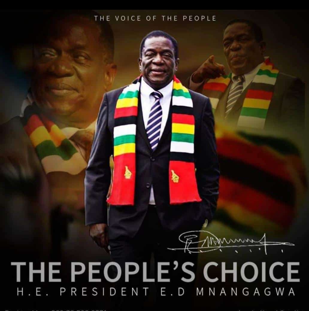 chinhoyiZANUPF's tweet photo. Our Presidential candidate Dr E.D. Mnangagwa. Workaholic Personified. One good term deserves another https://t.co/xjPEMocFXT