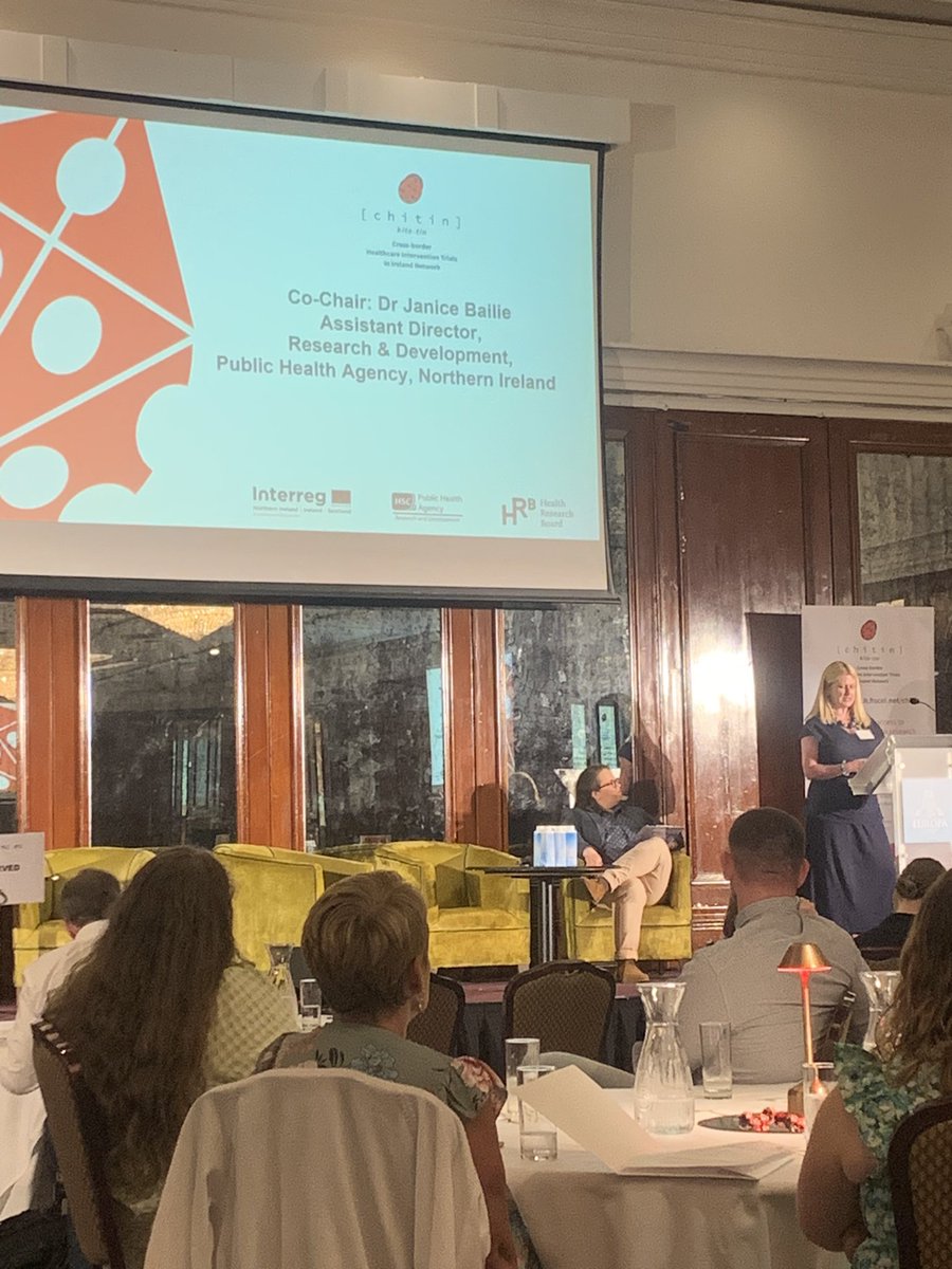 PearsonBerni's tweet photo. Celebrating @CHITINProject closing event: a superb example of cross border research collaboration, partnership and inclusion North and South of Ireland to deliver research and reducing inequality. Congratulations @SEUPB @hrbireland @publichealthni @JanBailie @EmerMofficial https://t.co/ePfxIXMAJz