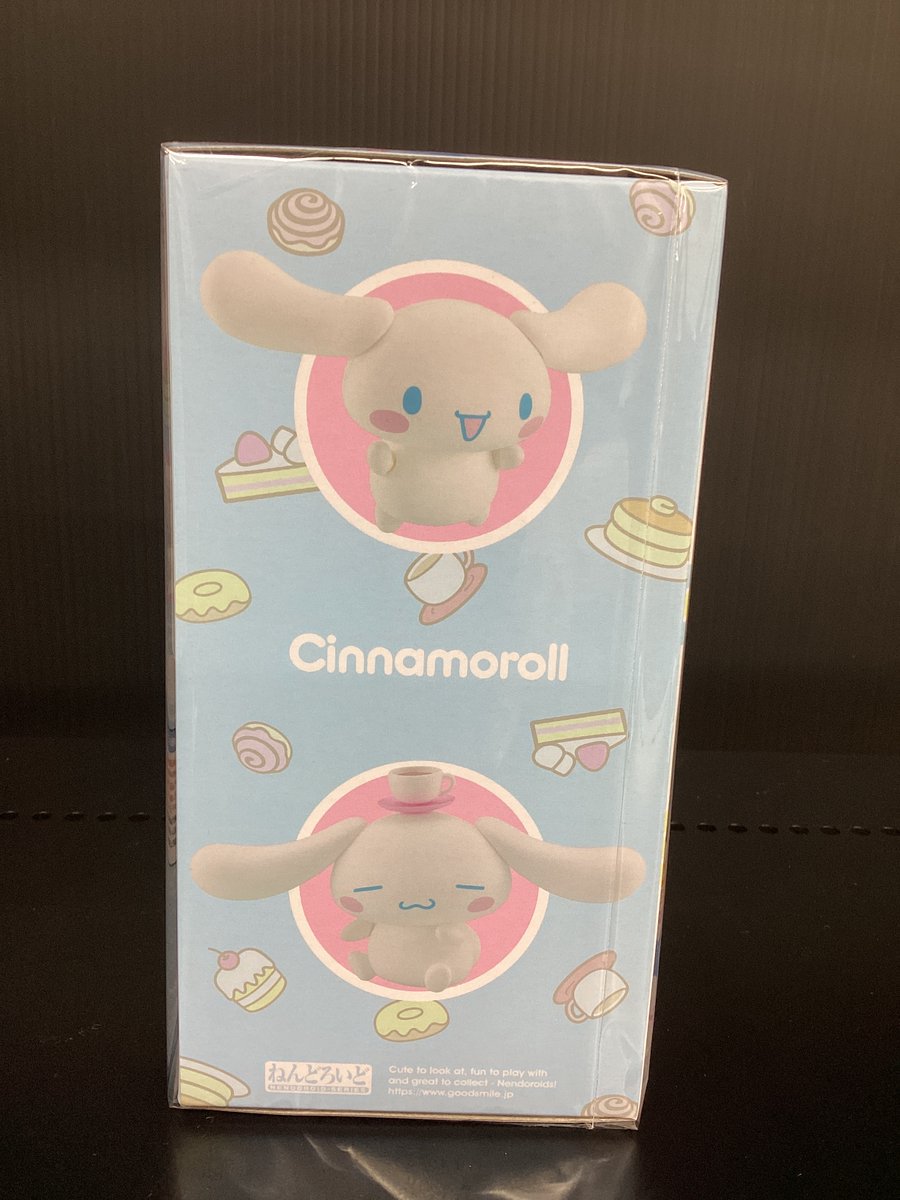 tamtamsannomiya's tweet photo. ＃シナモンロール　おめでとうございます😚
＃タムタム神戸三宮店　には本日入荷の　#ねんどろいど　#シナモンロール　もございます🐑
とっても可愛いのでオススメです🦦
#sunrio #goodsmile #kobe https://t.co/vcrVhrPulG