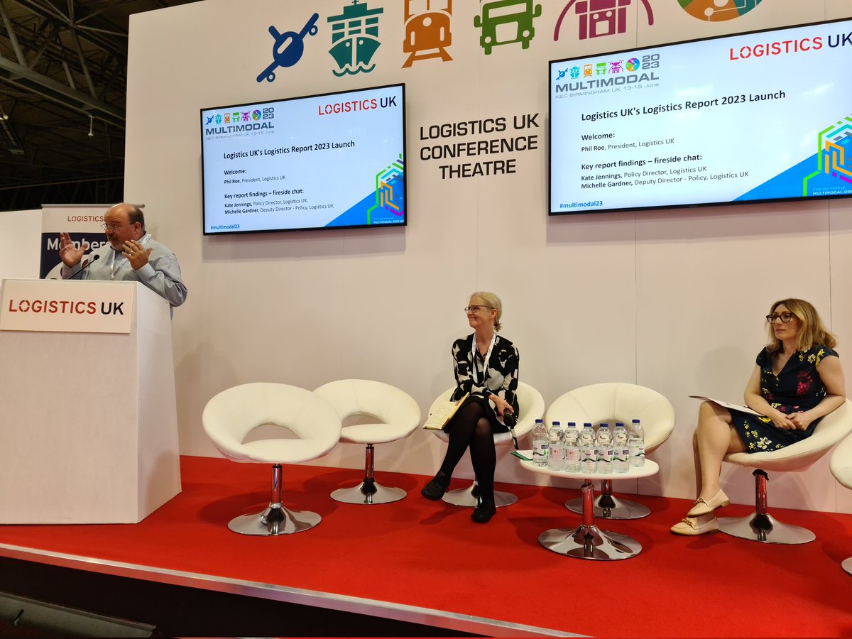 Logistics #businesses added £163bn to the #UK economy in 2021, says Michelle Gardner from Logistics UK at the #Multinodal23 #keynote. Talk to us about the opportunities to reduce costs and grow, #sustainably at Stand 6030