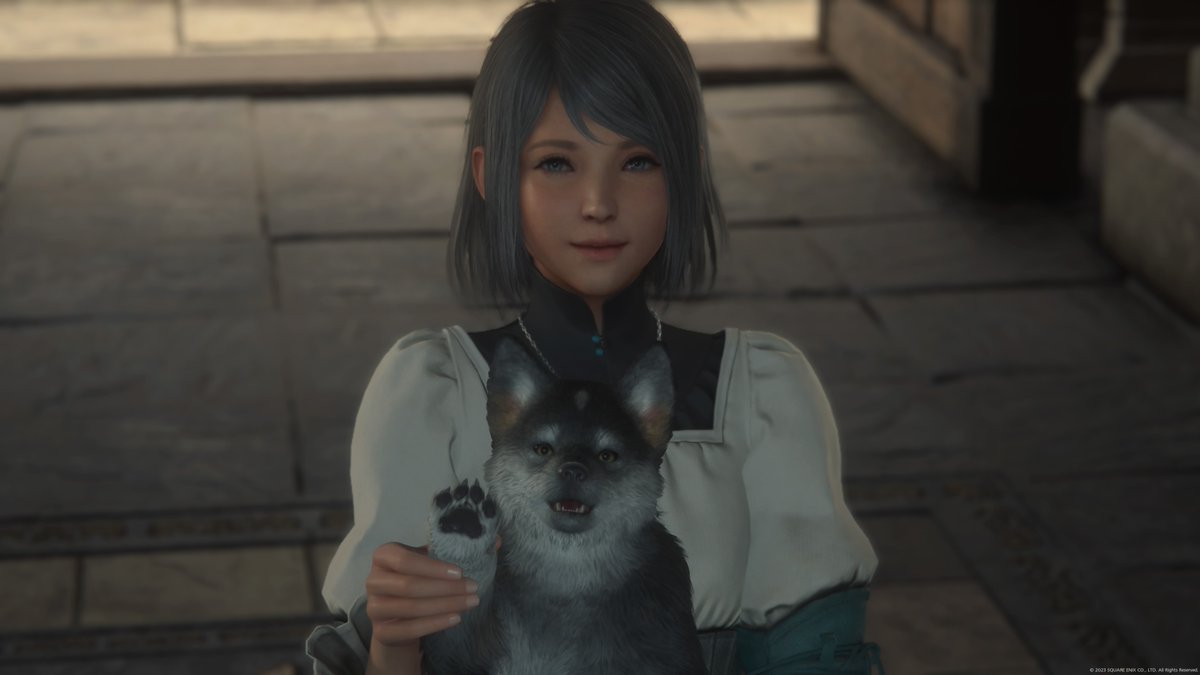 MaxiYtc's tweet photo. #FINALFANTASYXVIDEMO  

Doggo cause I ran out of pics https://t.co/gtGQvKuIdy