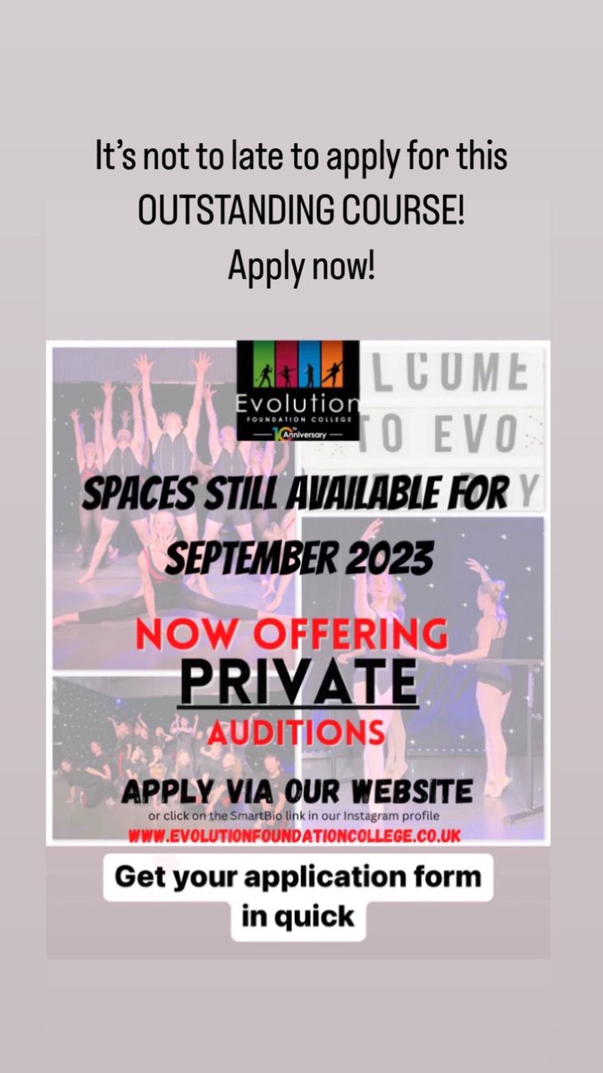 EvolutionFndCol's tweet image. It’s not to late to apply! 💚❤️💙🧡