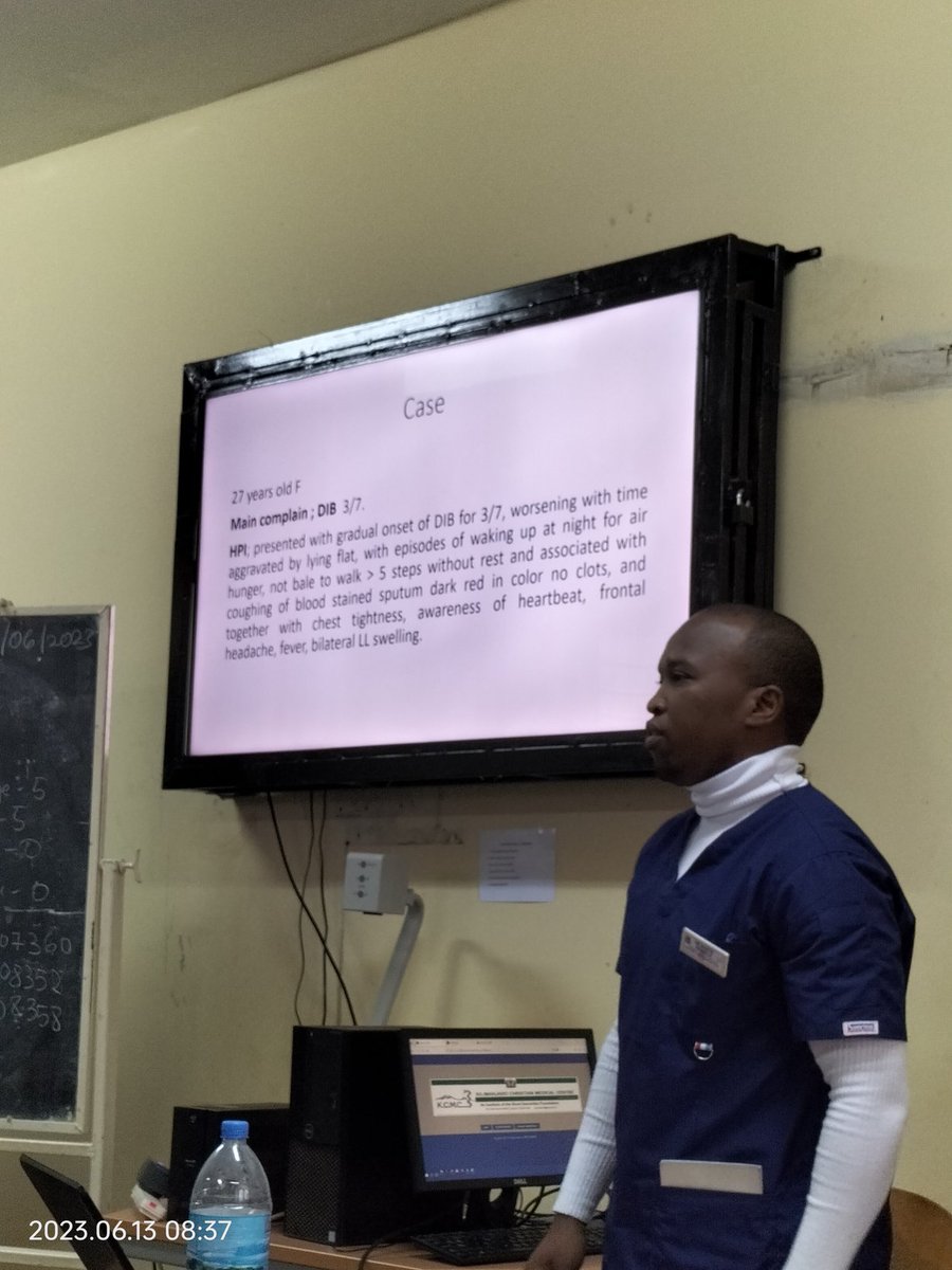 kajiru's tweet photo. #ProfilesatKCMC

Dr. Naeta Senguji

Lupus nephritis class III/IV
TREATMENT CHALLENGES. https://t.co/IHyUQ3tIFQ