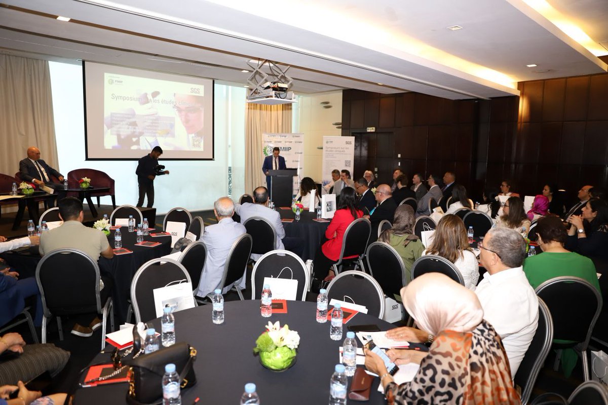 SGS_SA's tweet photo. We recently hosted a #symposium alongside the #FMIIP focusing on clinical studies for the Moroccan pharmaceutical industry. #SGS https://t.co/vKliETTXd3