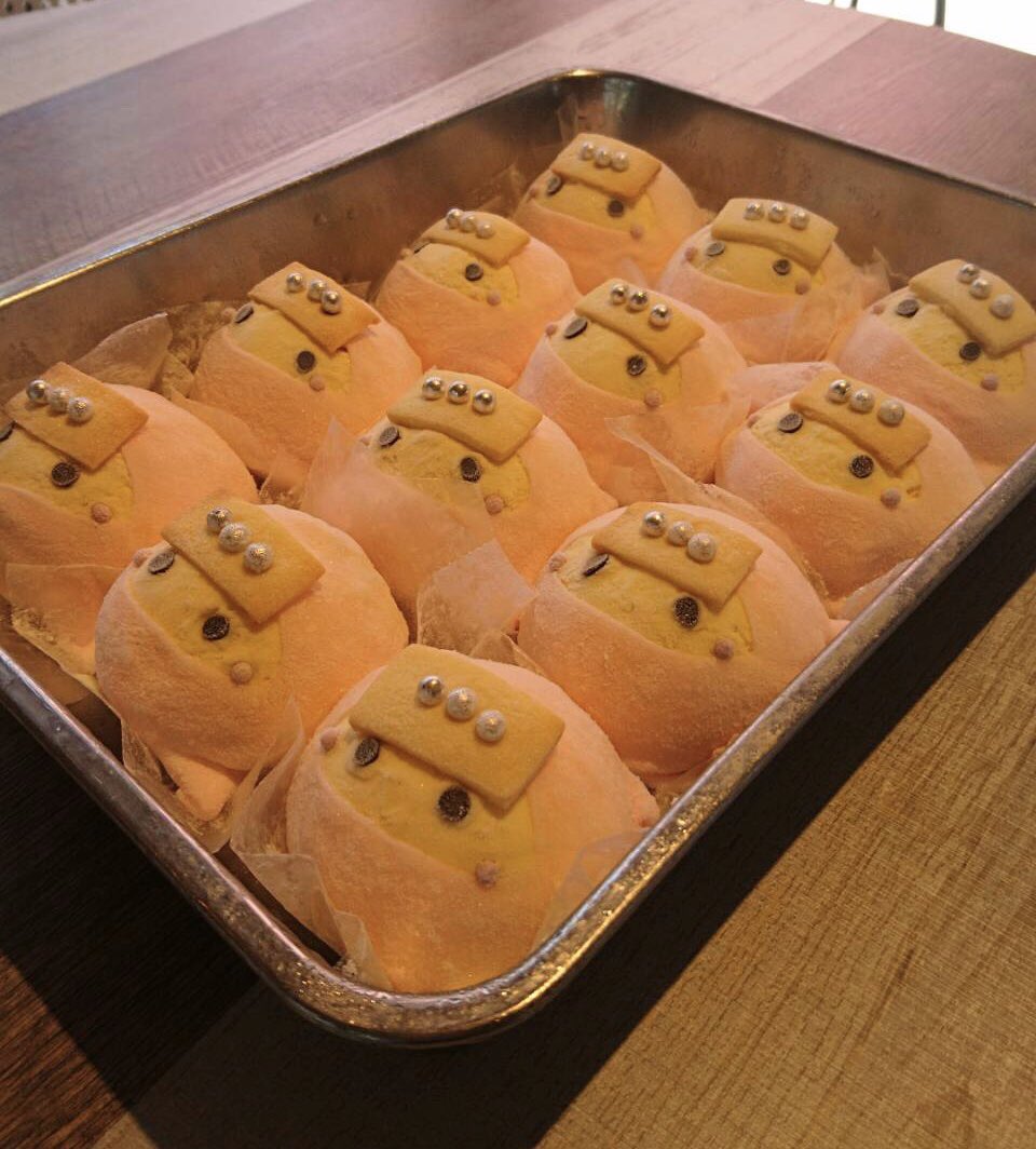 CPopover's tweet photo. 忍者アイス"分身の術"で
たっぷり用意できました〜🍨
明日も忍者カフェだろーな。

#少年忍者 #御園座
#忍者アイス　#忍者ドック
#忍者氷 https://t.co/2lLRLQVLxR