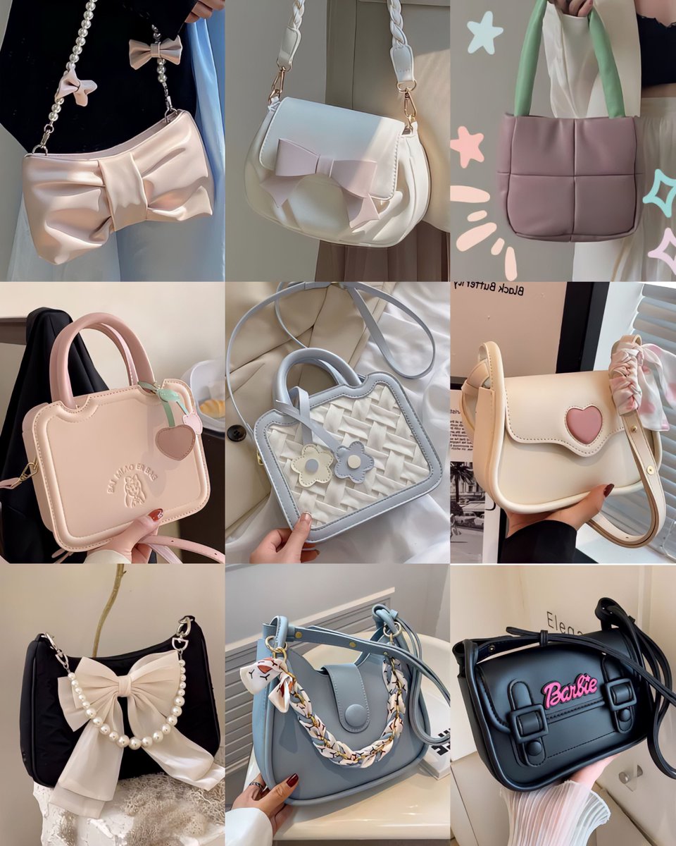 cute handbag and slingbag

— a thread