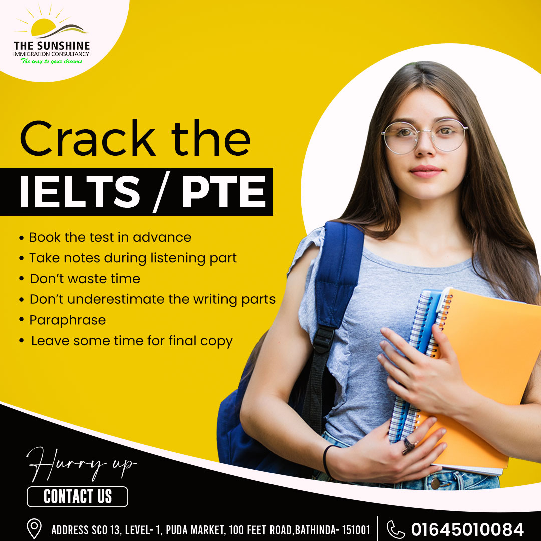 ImmiSunshine's tweet photo. How can I get a high score on the IELTS &amp; PTE?

https://t.co/JBCBaobt3g
#best_IELTS_and_PTE_Institute_in_Bathinda
#best_IELTS_and_PTE_Institute_in_Bathinda https://t.co/MzqWfdMrGB