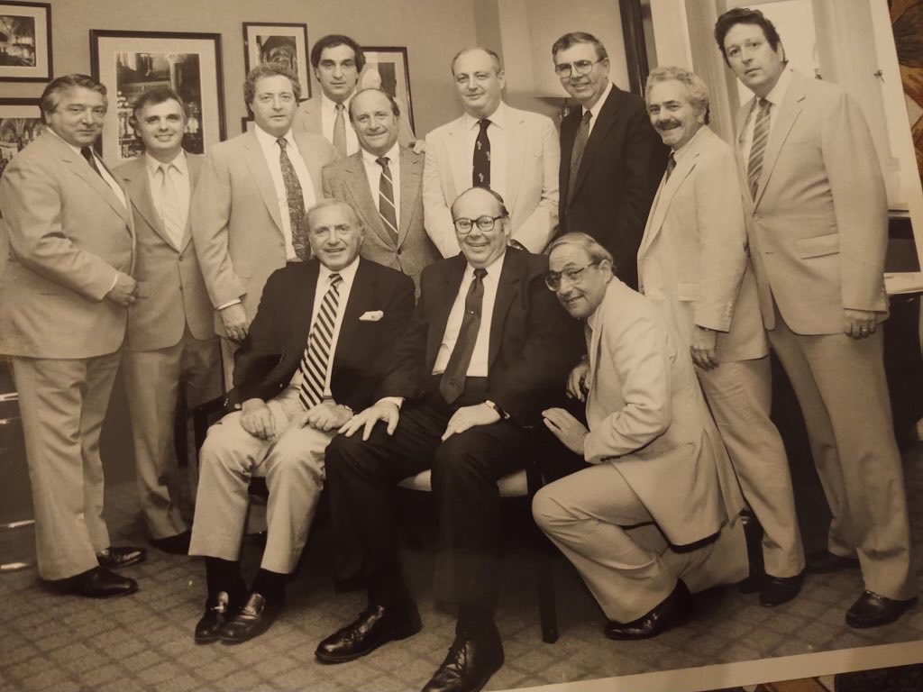 Old photo in NYS Assembly Speaker’s office. I can name them all. How many can you name?