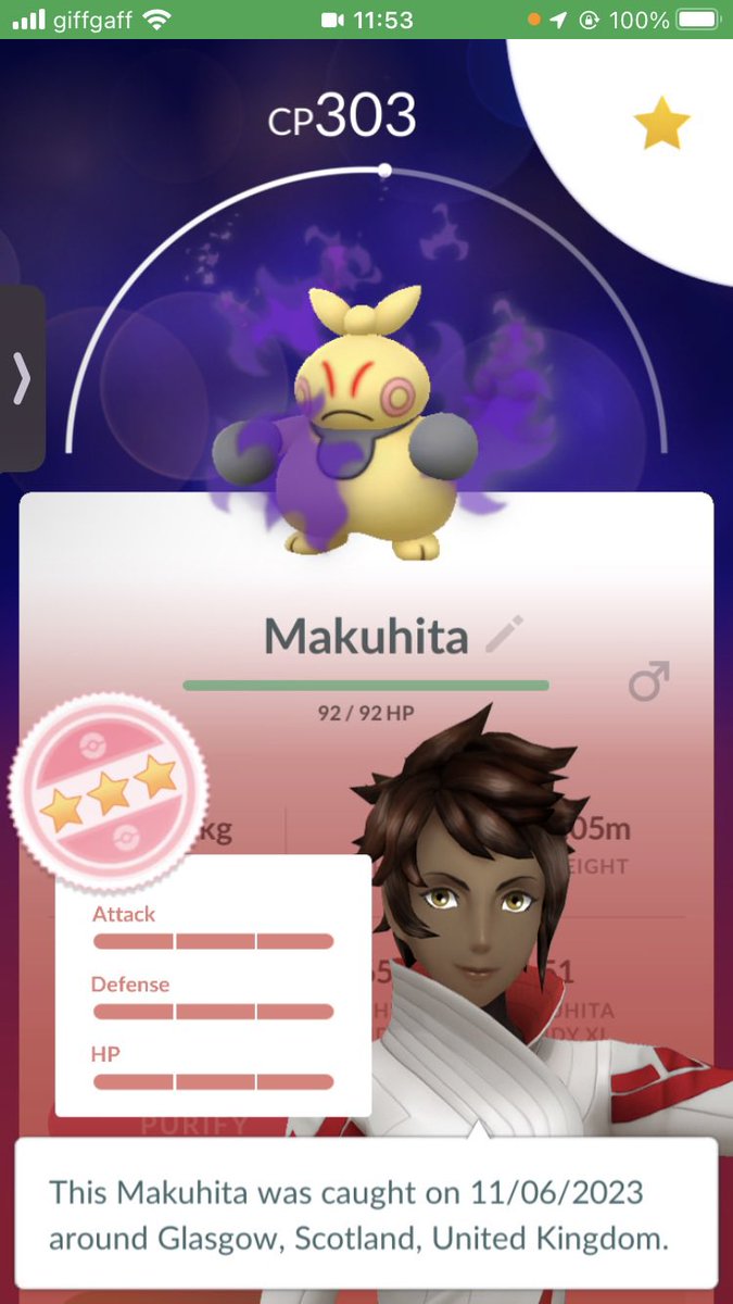 Dferg14Pkn's tweet photo. Shadow Hundo number 3 😄

#pokemonGo #PokemonGO https://t.co/y4wfRZssbh