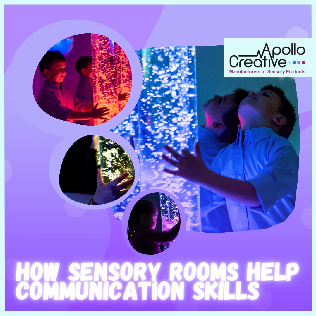 ApolloSensory's tweet photo. Designed for all ages and abilities, these spaces provide calming and interactive environments. 

They foster non-verbal expression through gestures, body language, and interactive activities, empowering individuals to convey thoughts and emotions beyond spoken words. https://t.co/x5yn6pncX7